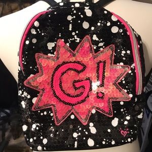 Justice Girl Power Flip Sequin Mini Backpack